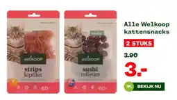 Welkoop Alle Welkoop kattensnacks aanbieding