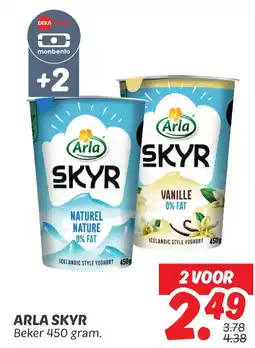 Dekamarkt Arla skyr aanbieding