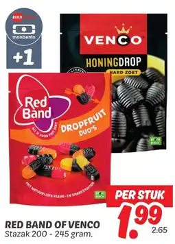 Dekamarkt Red band of venco aanbieding