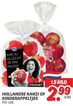 Dekamarkt Hollandse kanzi of kinderappeltjes aanbieding