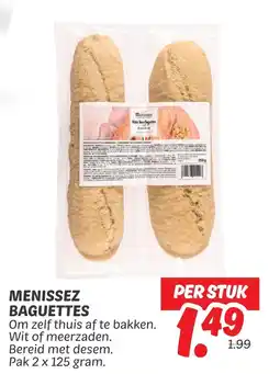 Dekamarkt Menissez baguettes aanbieding