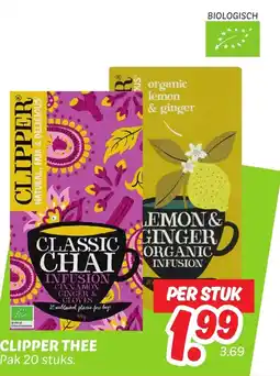 Dekamarkt Clipper thee aanbieding