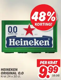Dekamarkt Heineken original 0.0 aanbieding
