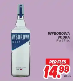 Dekamarkt Wyborowa vodka aanbieding
