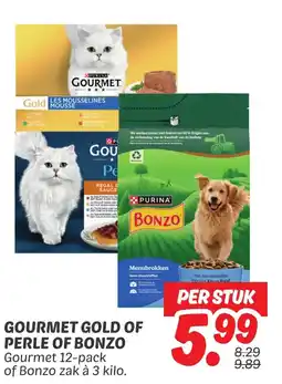 Dekamarkt Gourmet gold of perle of bonzo aanbieding