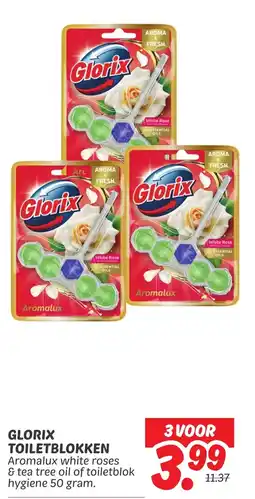 Dekamarkt Glorix toiletblokken aanbieding