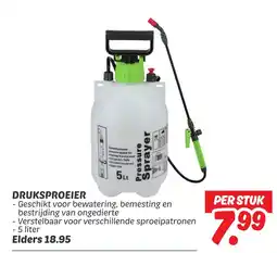 Dekamarkt Druksproeier aanbieding
