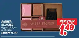 Dekamarkt Amber blokjes aanbieding