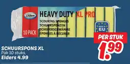 Dekamarkt Schuurspons XL aanbieding