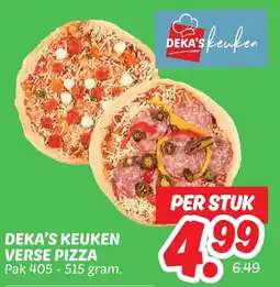 Dekamarkt Deka's keuken verse pizza aanbieding