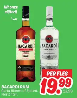 Dekamarkt Bacardi rum aanbieding