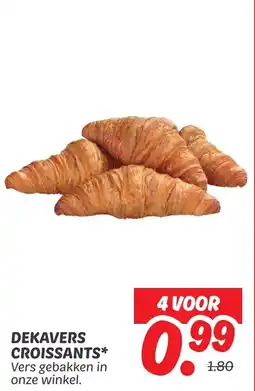 Dekamarkt Dekavers croissants aanbieding