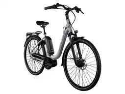 Lidl Zündapp Elektrische fiets City X300 (Zilver/lila) aanbieding