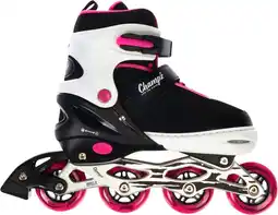 Bol.com Verstelbare Skeelers 38-42 EU – Pro – Roze – ABEC 9 – Champz aanbieding