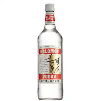 Dirck 3 Oblomov Vodka HELE LITER aanbieding