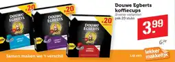 Coop Douwe Egberts koffiecups aanbieding