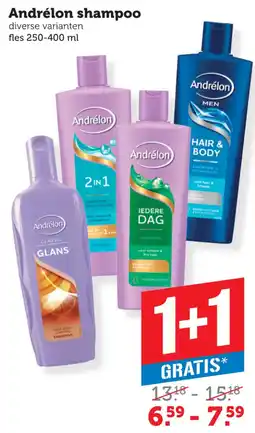 Coop Andrélon shampoo aanbieding