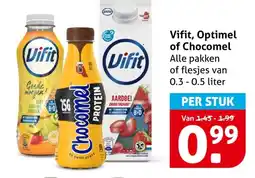 Hoogvliet Vifit, Optimel of Chocomel aanbieding