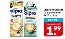 Hoogvliet Alpro houdbaar aanbieding
