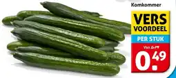 Hoogvliet Komkommer aanbieding