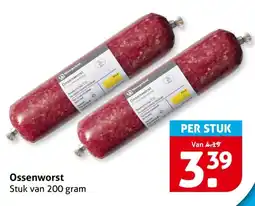 Hoogvliet Ossenworst aanbieding