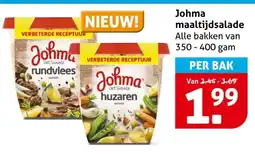 Hoogvliet Johma maaltijdsalade aanbieding