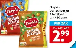 Hoogvliet Duyvis borrelnootjes aanbieding