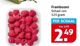 Hoogvliet Frambozen aanbieding