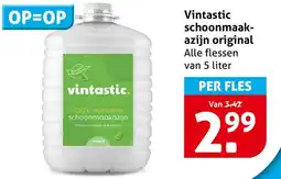 Hoogvliet Vintastic schoonmaak azijn original aanbieding