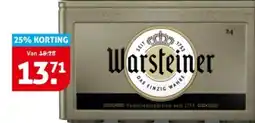 Hoogvliet Warsteiner aanbieding