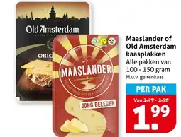 Hoogvliet Maaslander of Old Amsterdam kaasplakken aanbieding