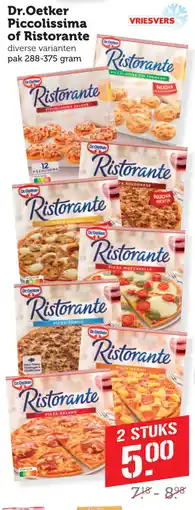Coop Dr.Oetker Piccolissima of Ristorante aanbieding