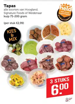 Coop Tapas aanbieding