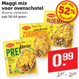Coop Maggi Mix voor Ovenschotel aanbieding
