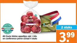 Albert Heijn AH Zoete kleine appeltjes aanbieding