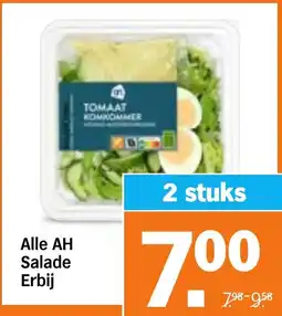 Albert Heijn Alle AH Salade Erbij aanbieding