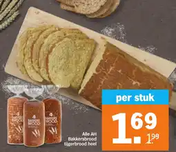 Albert Heijn Alle AH Bakkersbrood tijgerbrood heel aanbieding