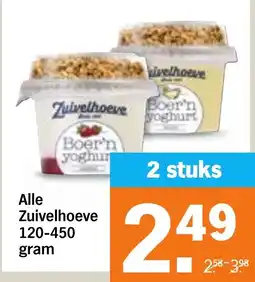 Albert Heijn Alle Zuivelhoeve aanbieding