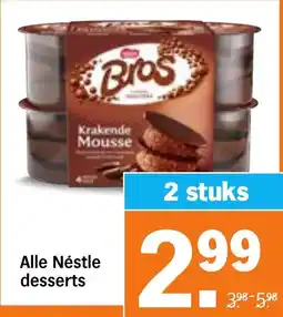 Albert Heijn Alle Néstle desserts aanbieding