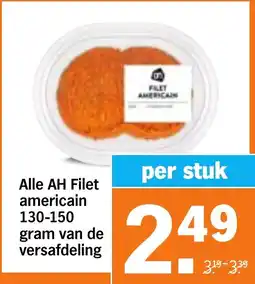 Albert Heijn Alle AH Filet americain aanbieding