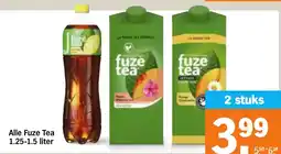 Albert Heijn Alle Fuze Tea aanbieding