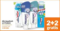Albert Heijn Alle Aquafresh en Prodent aanbieding