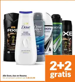 Albert Heijn Alle Dove, Axe en Rexona aanbieding