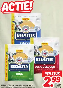 Dekamarkt Beemster gesneden 48+ kaas aanbieding