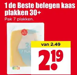 Dirk 1 de Beste belegen kaas plakken 30+ aanbieding