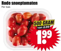 Dirk Rode snoeptomaten aanbieding