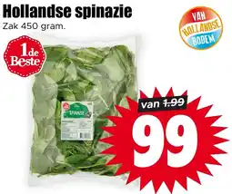 Dirk Hollandse spinazie aanbieding