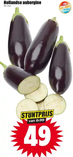 Dirk Hollandse aubergine aanbieding