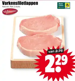 Dirk Varkensfiletlappen aanbieding