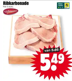 Dirk Ribkarbonade aanbieding